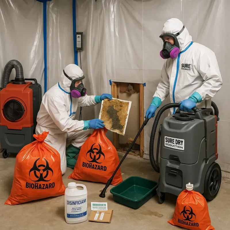 Contaminated Water Handling Protocols process in North Westport, MA