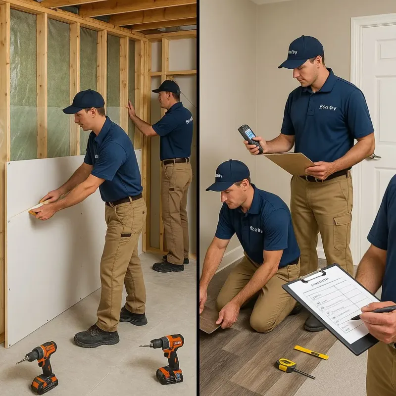 Repairs and Reconstruction process in North Westport, MA